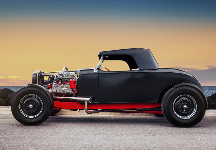 street rod side view