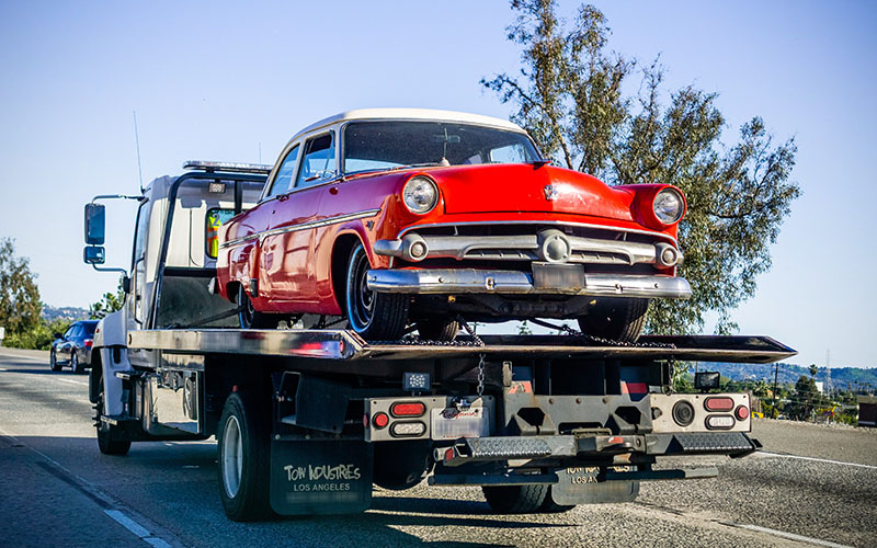 Transporting Chevy Bel Air